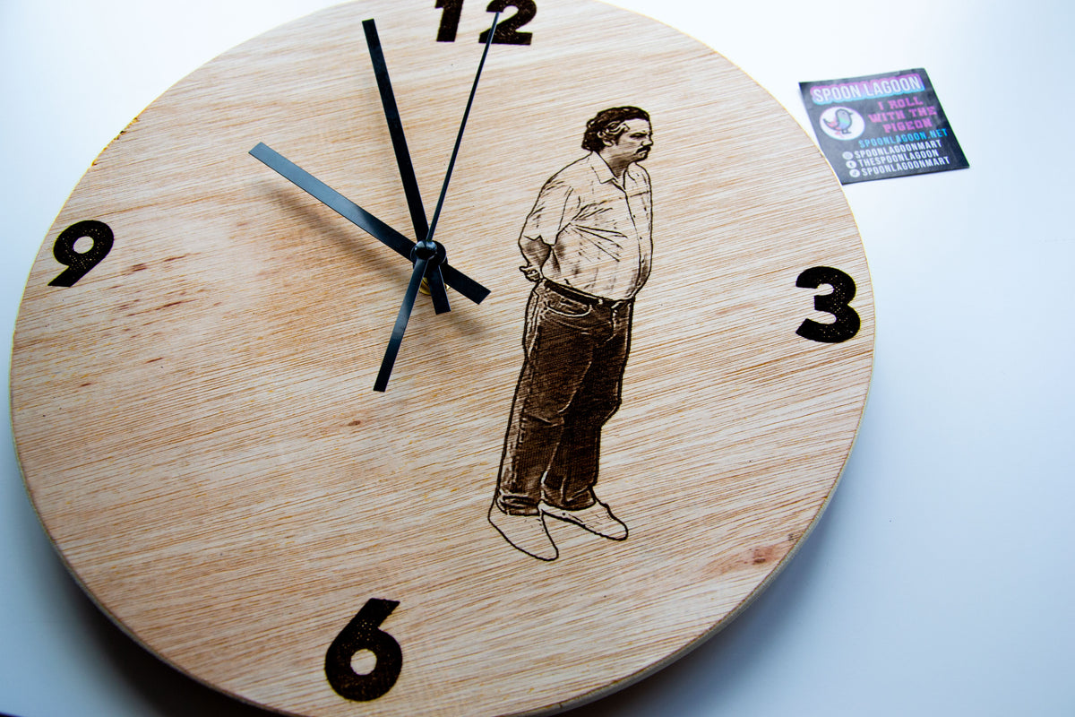 Narcos Pablo Escobar Meme Wall Clock - 30cm Diameter