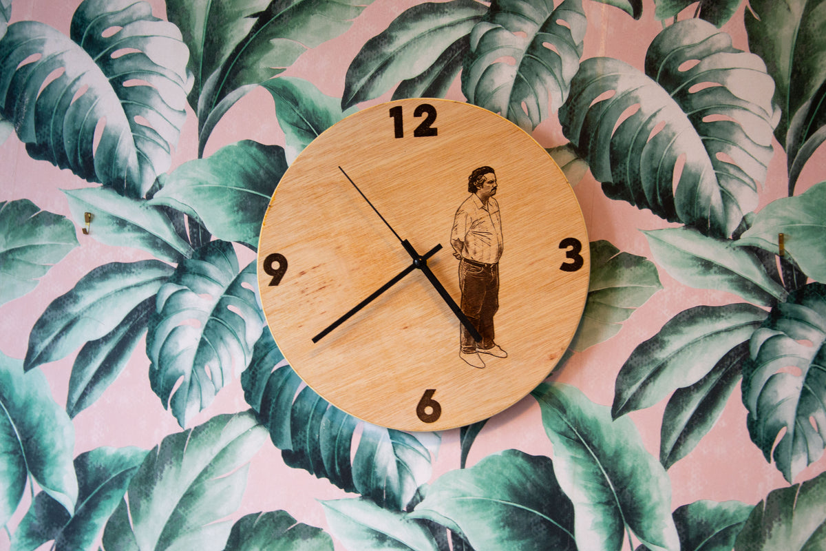Narcos Pablo Escobar Meme Wall Clock - 30cm Diameter