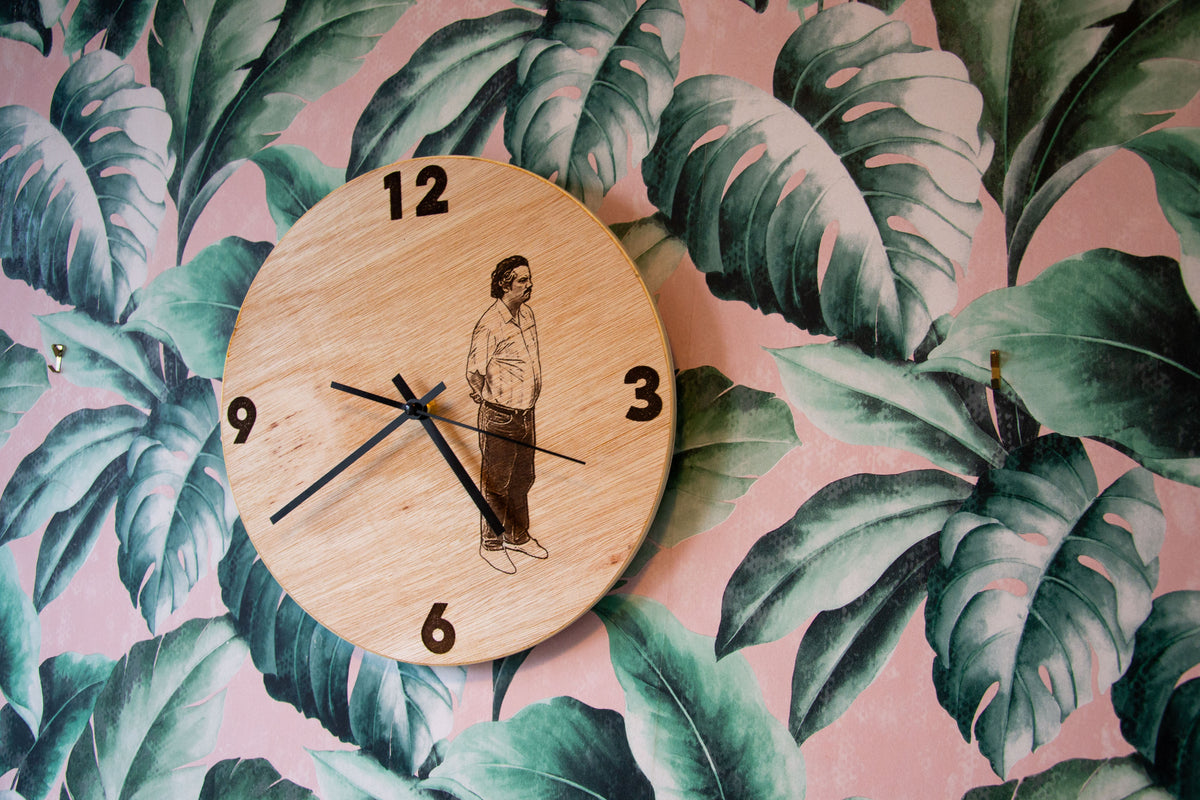 Narcos Pablo Escobar Meme Wall Clock - 30cm Diameter