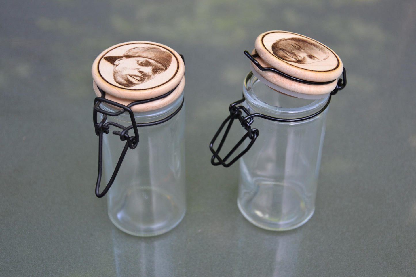 Friday inspired Craig and Smoky - Glass Herbs, Spices, Storage Jars Container // 1995 Comedy Hip Hop Fan Gift