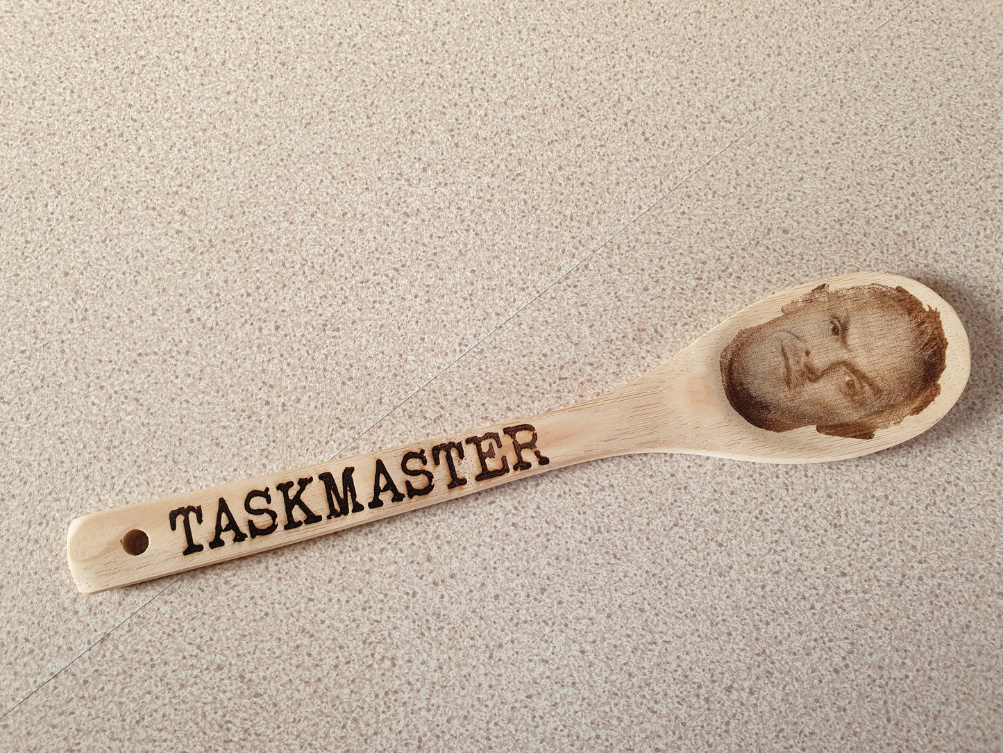 Taskmaster Greg Davies Wooden Spoon - Perfect Taskmaster Board Game Prize - Channel 4 Comedy