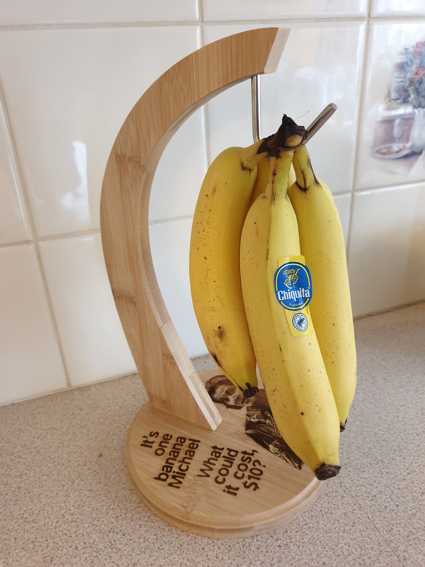 Lucille Bluth "It's One Banana Michael..." Banana Tree Stand - Arrested Development Inspired Fan Gift // Perfect for Bluth Homes