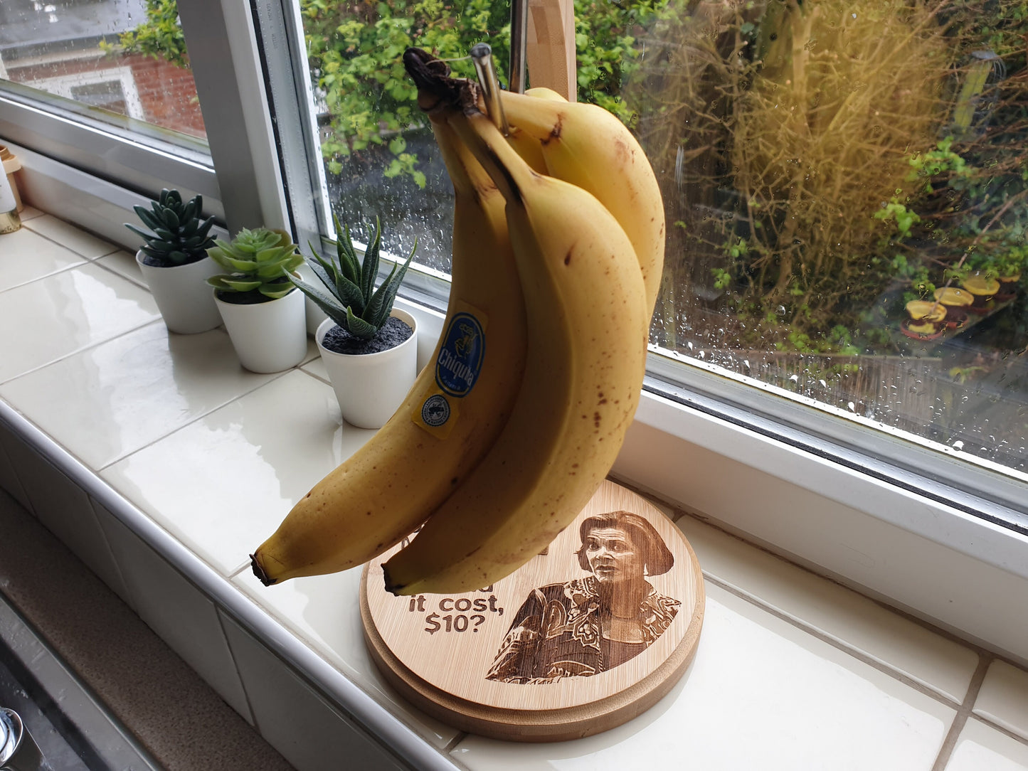 Lucille Bluth "It's One Banana Michael..." Banana Tree Stand - Arrested Development Inspired Fan Gift // Perfect for Bluth Homes