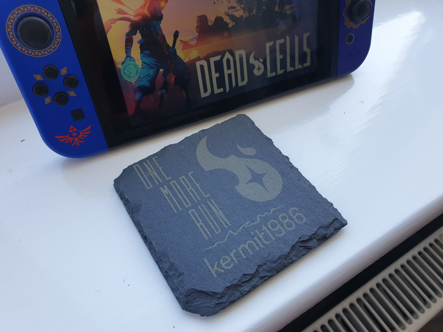 Dead Cells - One More Run - Personalised coaster // Indie Gaming Customisable Personalised Gamer Gift