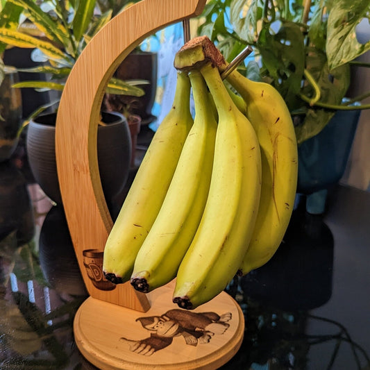 Donkey Kong Banana Tree Holder - Controller Stand // Smash Bros DK - Customisable - Donkey Kong Country