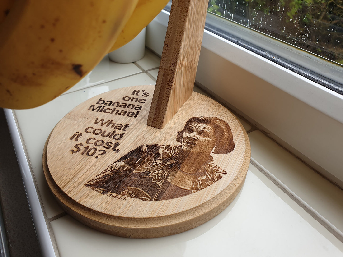 Lucille Bluth "It's One Banana Michael..." Banana Tree Stand - Arrested Development Inspired Fan Gift // Perfect for Bluth Homes