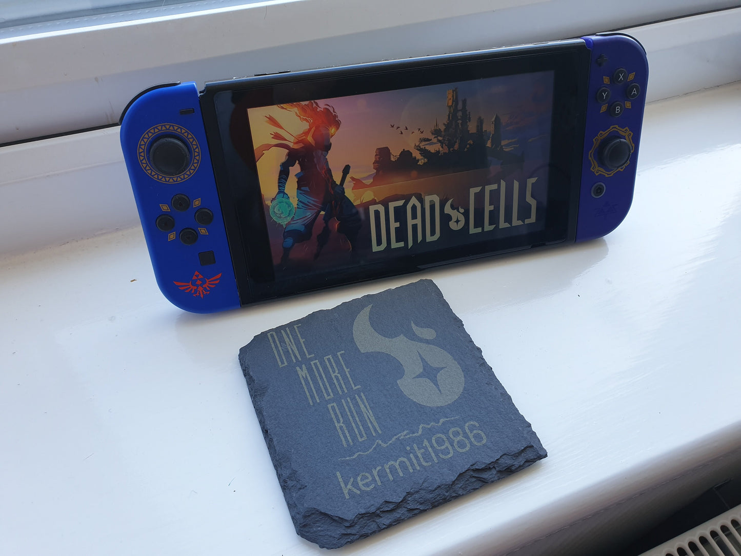 Dead Cells - One More Run - Personalised coaster // Indie Gaming Customisable Personalised Gamer Gift