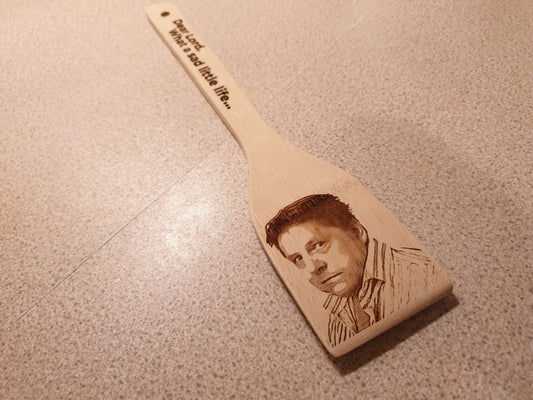 Come Dine With Me - You Won Jane Dear Lord What a Sad Little Life - Kitchen Spatula // Gift British Meme UK TV Cooking Kitchenware