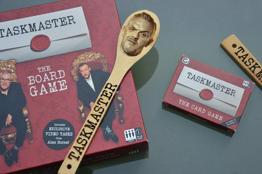 Taskmaster Greg Davies Wooden Spoon - Perfect Taskmaster Board Game Prize - Channel 4 Comedy