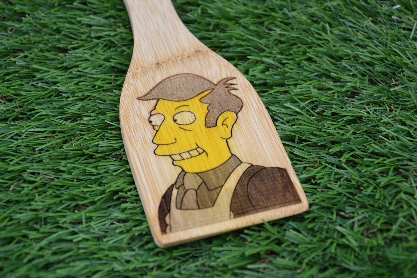 Steamed Hams - The Simpsons inspired Kitchen Spatula // Principal Skinner & Superintendent Chalmers Classic Meme Gift Unforgettable Luncheon