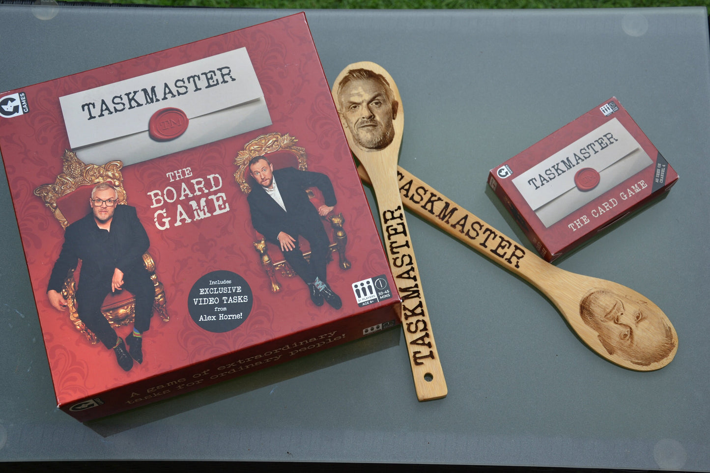 Taskmaster Greg Davies Wooden Spoon - Perfect Taskmaster Board Game Prize - Channel 4 Comedy