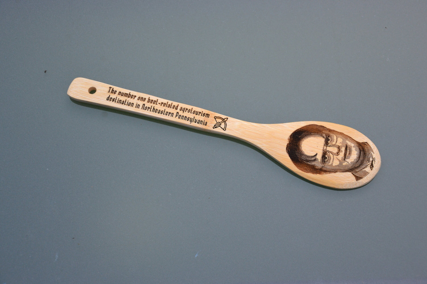 Schrute Farms Wooden Spatula // An excellent household kitchen gift for fans of The Office - Dwight Agrotourism