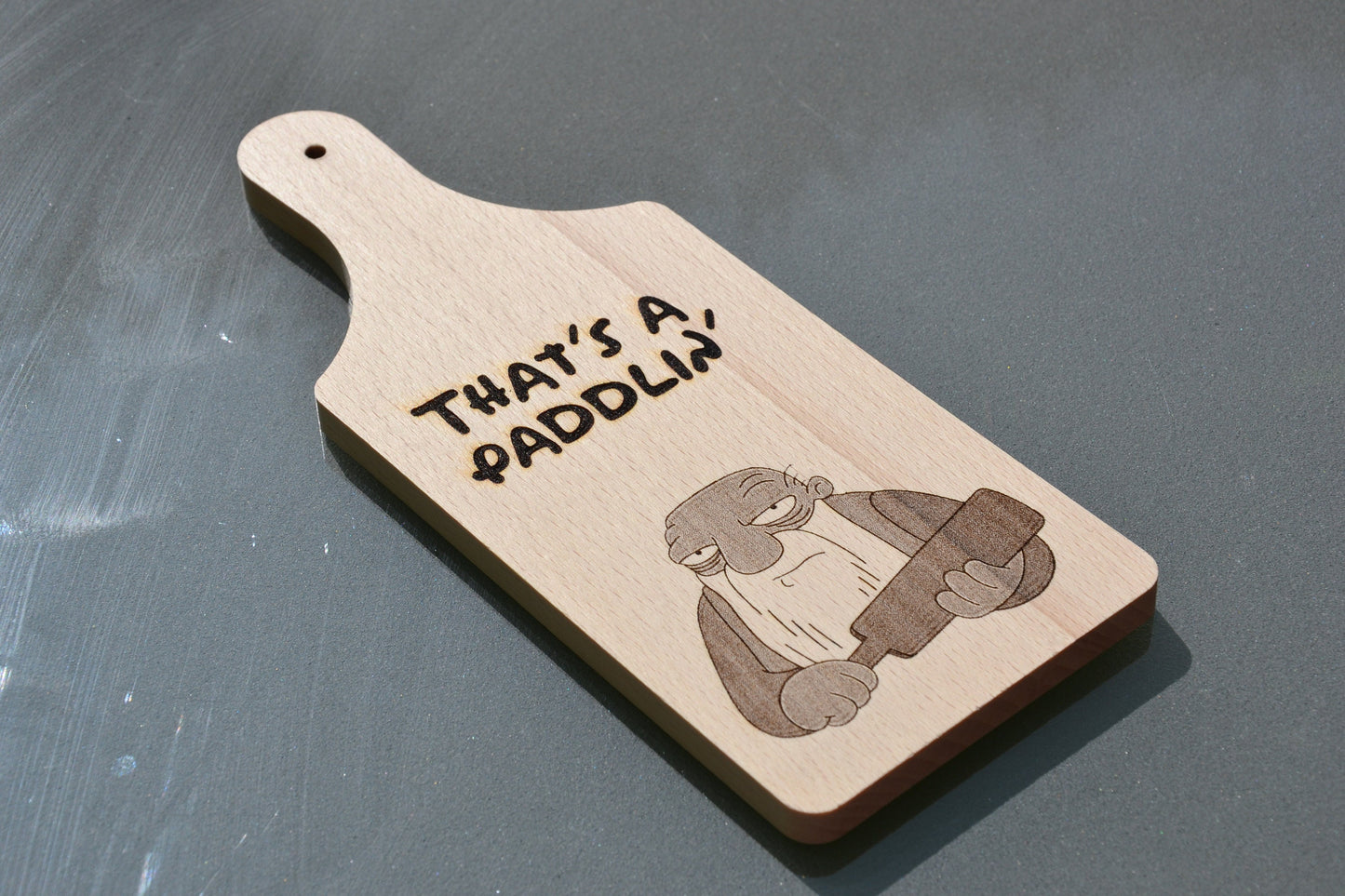 That's a Paddlin - Jasper - The Simpsons - Mini Paddle // Serving Board Kitchen Meme