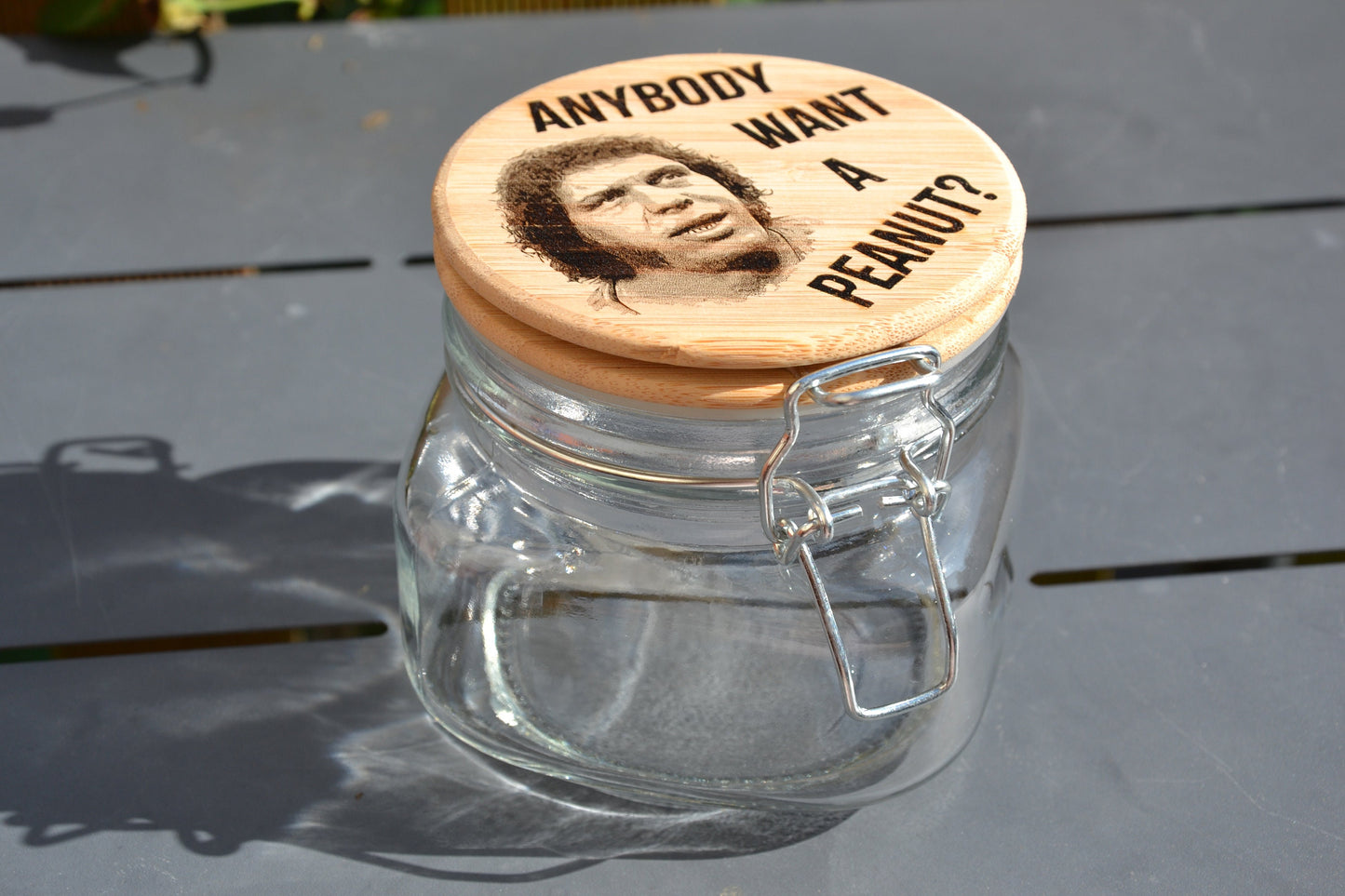 Anybody Want A Peanut - The Princess Bride inspired Peanut Jar // Fezzik Inigo Montoya 80s Inspired Gift for movie fans Andre The Giant