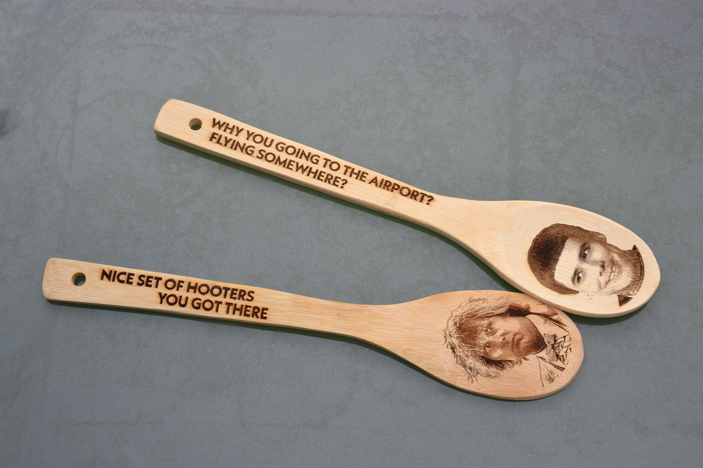 Dumb and Dumber Wooden Spoon // Personalise it with your favourite quotes //  Lloyd Christmas Harry Dunne Farrelly Brothers Comedy Gift 90's