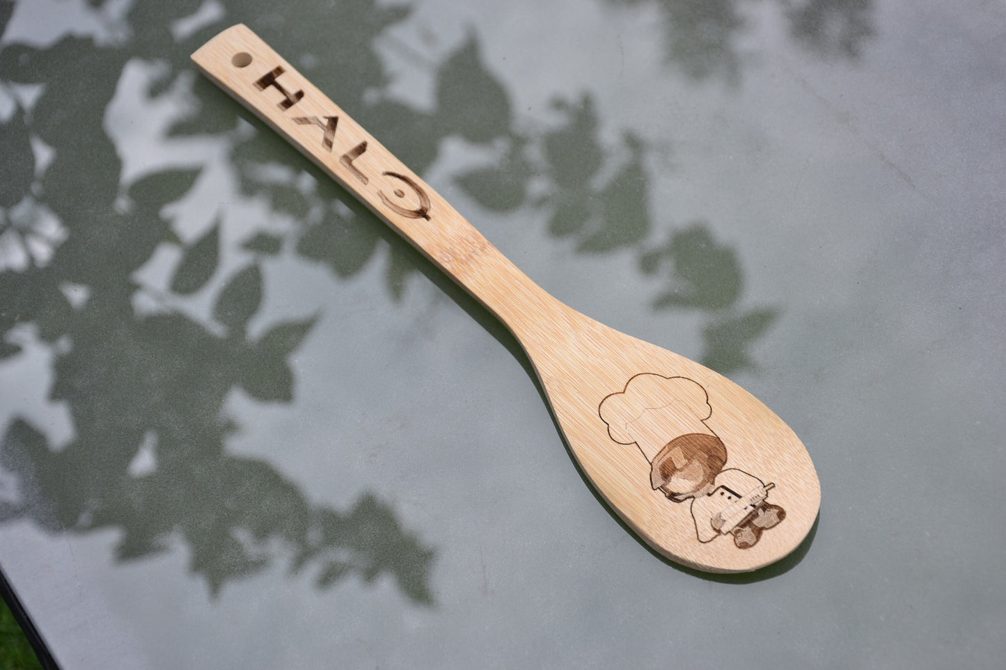 Halo Masterchief Wooden Spoon - Masterchef - Video Game Fan Gift Housewarming Microsoft Xbox