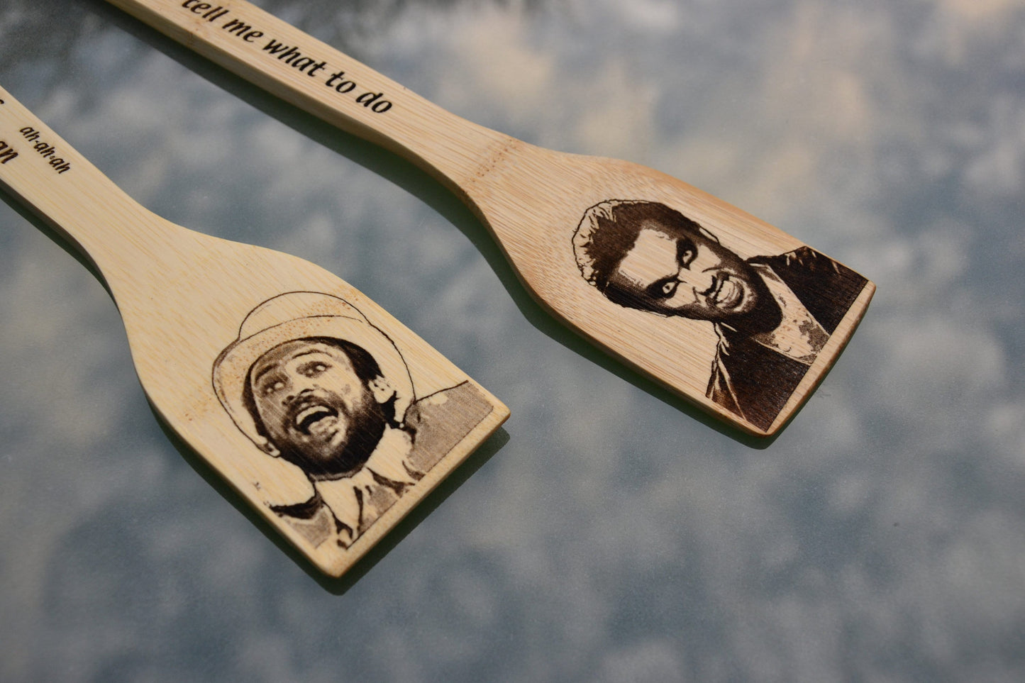 Dayman + Nightman Cometh Wooden Kitchen Spatula // It's Always Sunny Fans IASIP Gift