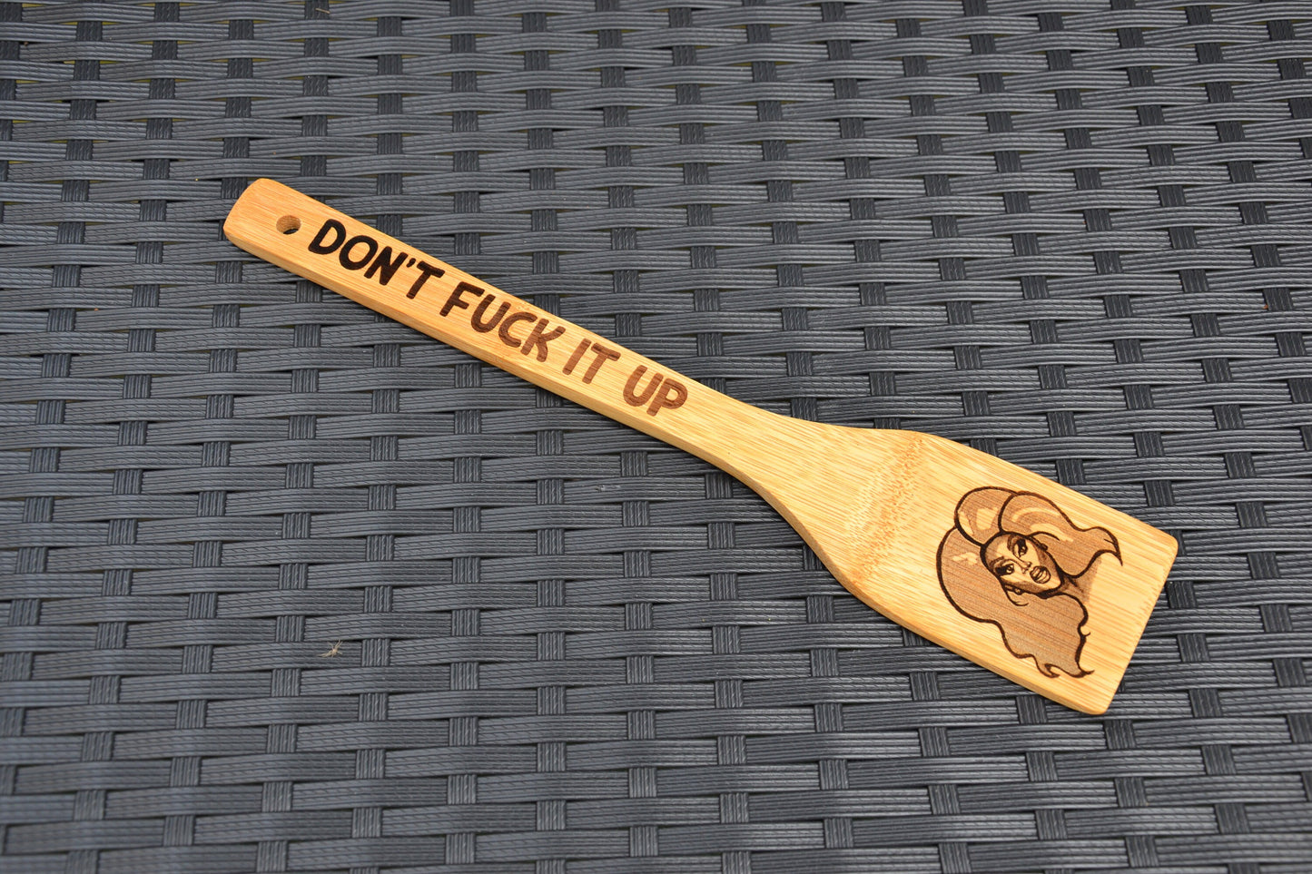 RuPaul "Don't Fuck it Up" Spatula - Drag Race Cooking Utensil - Funny Fan Gift Housewarming // Drag Queen All Stars Ru Paul