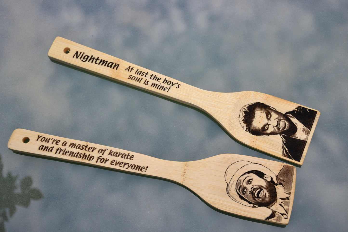 Dayman + Nightman Cometh Wooden Kitchen Spatula // It's Always Sunny Fans IASIP Gift