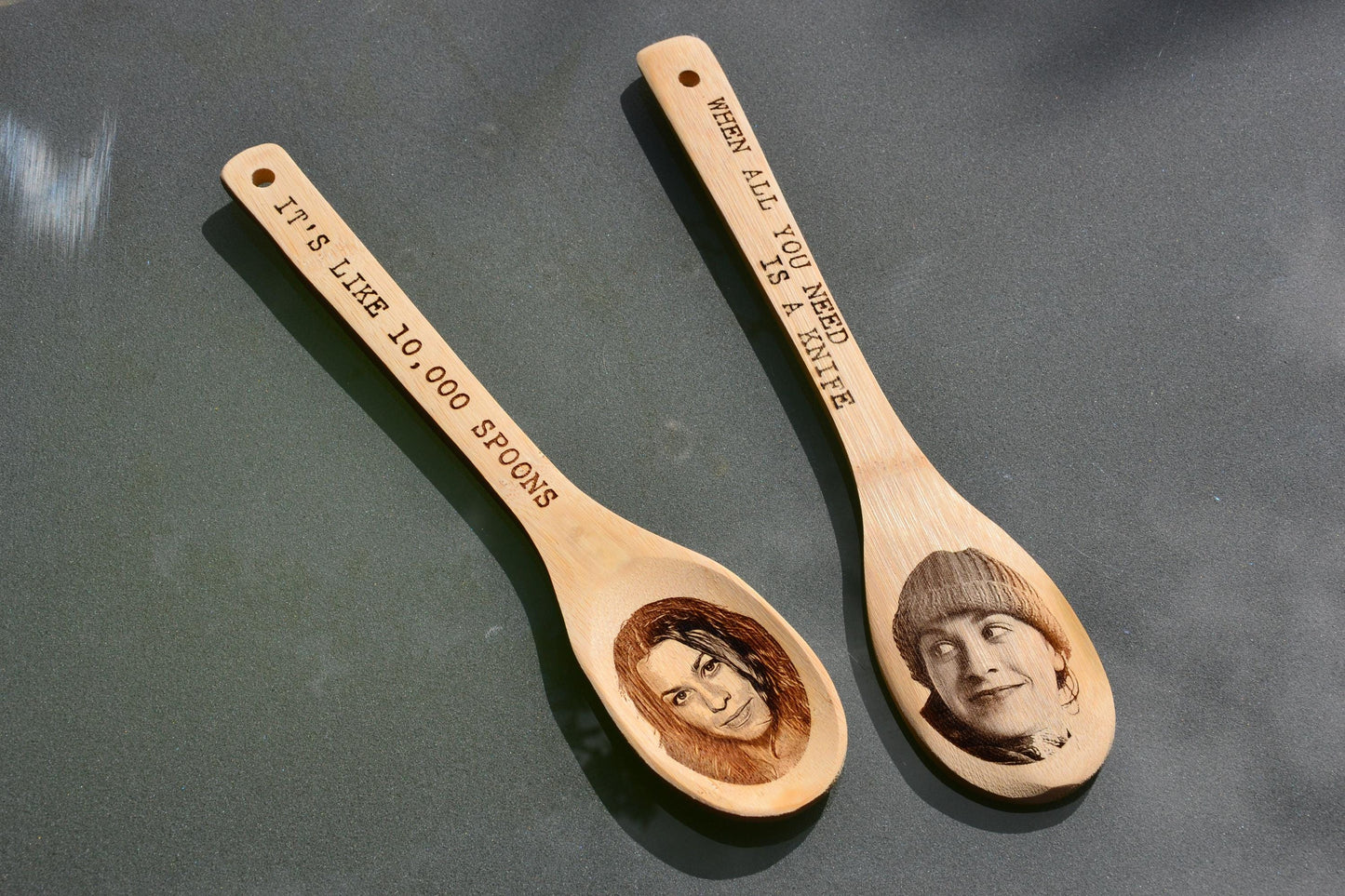 It's like 10,000 Spoons... Alanis Morissette Ironic inspired Kitchen Spoon// 90s Kid Fan Gift Music Pop Mother's Day Funny