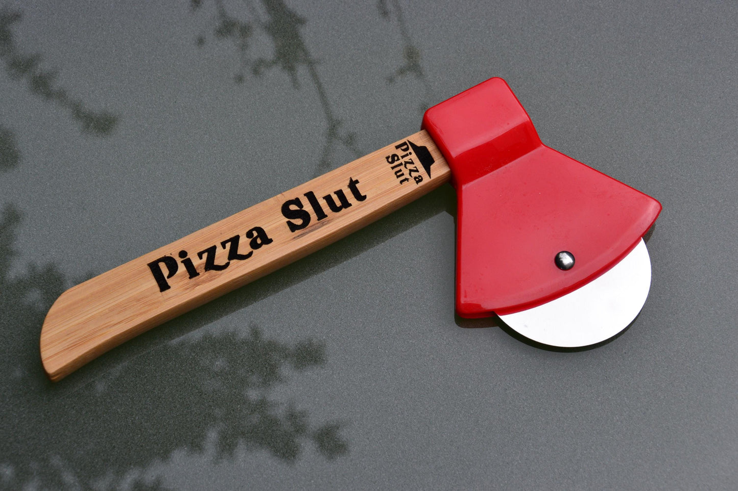 Pizza Slut - Pizza Cutter // Functional and fun kitchen gift / Housewarming College Birthday Girlfriend Comedy Present
