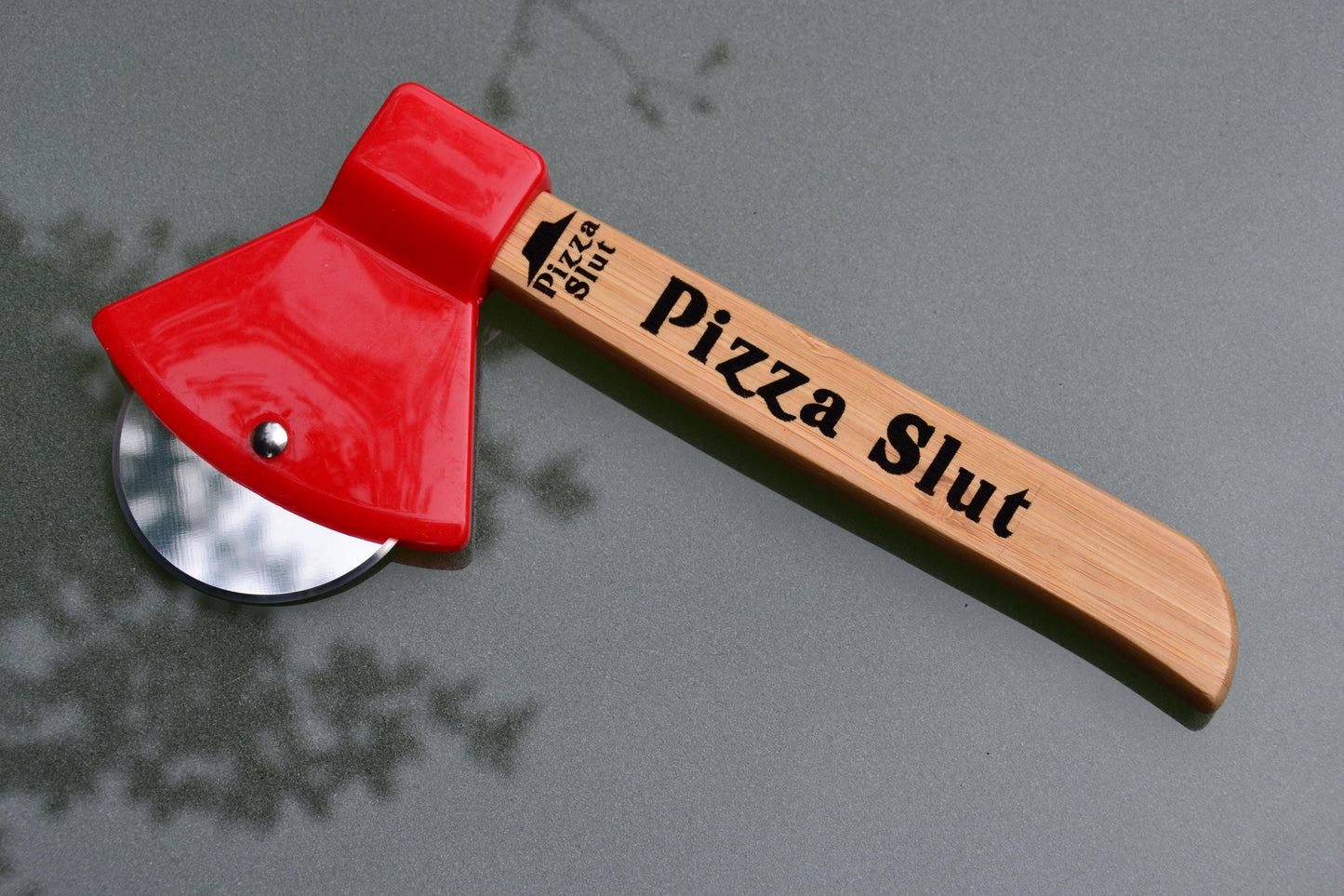Pizza Slut - Pizza Cutter // Functional and fun kitchen gift / Housewarming College Birthday Girlfriend Comedy Present