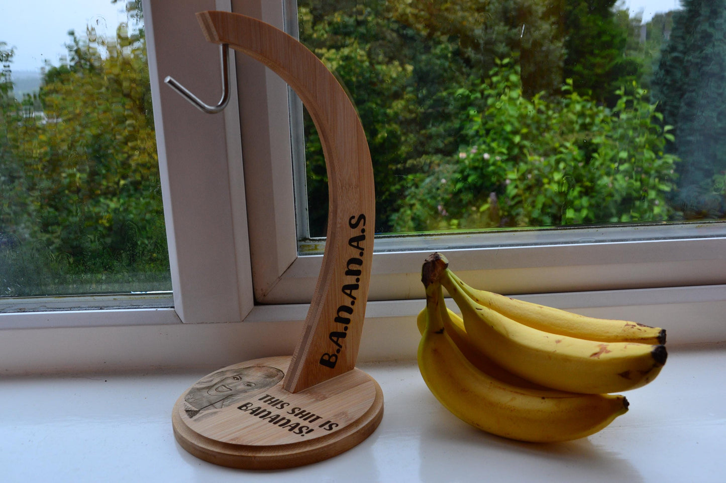 This S#!@ is Bananas - Hollaback Girl - Banana Stand // Gwen Stefani inspired Banana holder Noughties kitchenware meme gift